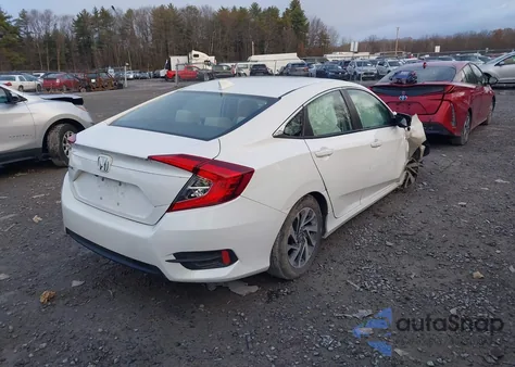2017 Honda Civic Ex from USA, damaged, VIN 19XFC2F75HE211649